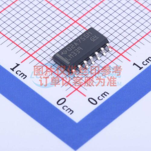 比较器 LM339D SOIC-14 TI/德州 电子元器件配单原装正品