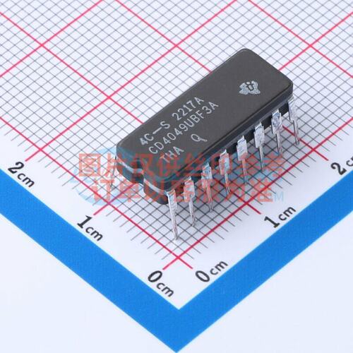 缓冲器/驱动器/收发器 CD4049UBF3A CDIP-16 TI/德州 电子元器件