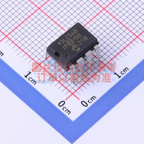 EEPROM 93LC56B/P PDIP-8 MICROCHIP(美国微芯) 电子元件原装正品