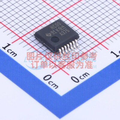 逻辑门 SN74HC00DBR SSOP-14-5.2mm TI/德州 电子元器件原装正品