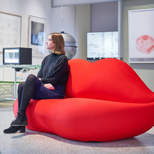 意大利进口正版 Gufram 红唇沙发 Bocca 休闲椅