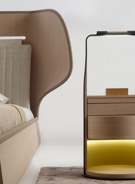 意大利进口正版 Dimensione Chi Wing Lo Sima 床头柜边几 卢志荣