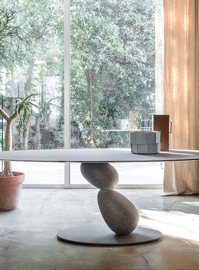 意大利进口正版 Mogg 艺术创意设计客厅餐厅 Matera 餐桌