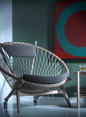 丹麦进口正版 PP Møbler PP130 Circle Chair 圆椅休闲椅