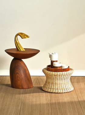 芬兰进口正版 Eero Aarnio Originals 木制边几 Wooden Parabel