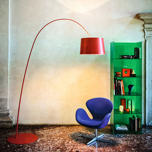 预定意大利进口正版 落地灯 Twiggy 钓鱼灯 Foscarini