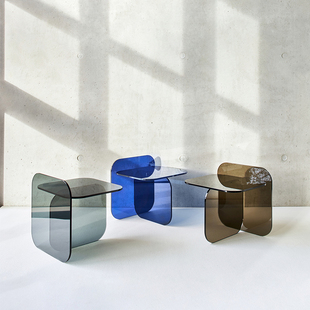 德国进口正版 ClassiCon 玻璃边几 Sol Side Table 茶几