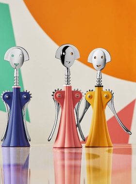 预定意大利进口正版 Alessi 开瓶器 Anna G