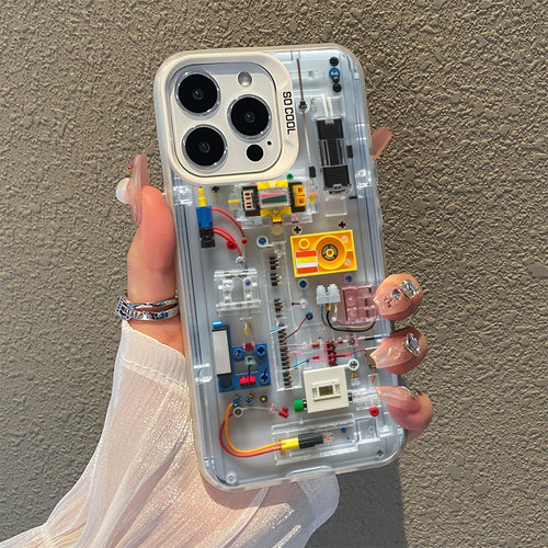 适用机械内部结构手机壳苹果