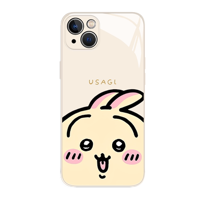 适用大头chiikawa手机壳一加玻璃