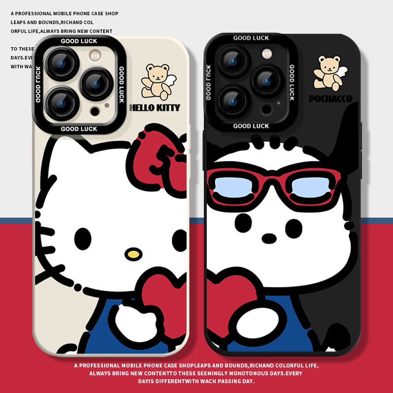 适用可爱HelloKitty手机壳苹果