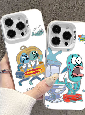 路人鱼适用小米13手机壳14动漫12恶搞17promax创意note15红米k70k80k90k60k50k40搞怪11小众10卡通turbo4新款
