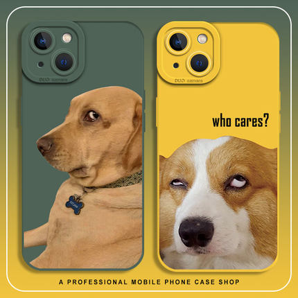 柯基狗狗适用一加ace2pro手机壳5搞怪iqoo12/13/11/15套neo10/z9turbo+男3/8/7/6红米k80k70k60k50k40/note14