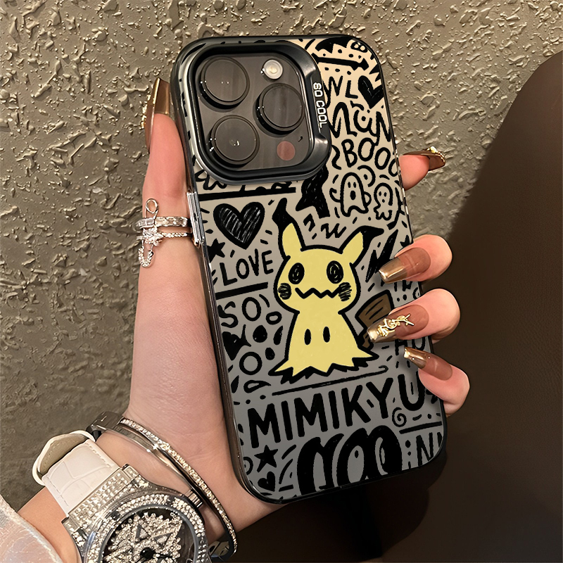 适用小米红米手机壳线稿宝可梦