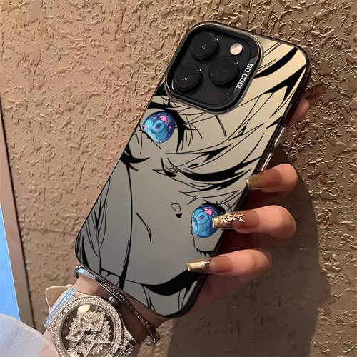 适用小米红米手机壳线稿初音未来