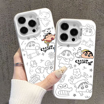 小白蜡笔小新适用小米13手机壳15ultra新款14/17promax情侣12搞怪11红米k80k70k60k50k40k90/turbo4/note10男