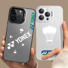 尤尼克斯适用iPhone16手机壳新款苹果15promax简约13羽毛球11主题14高级感12mini小众x男生xs男xr周边8plus/7