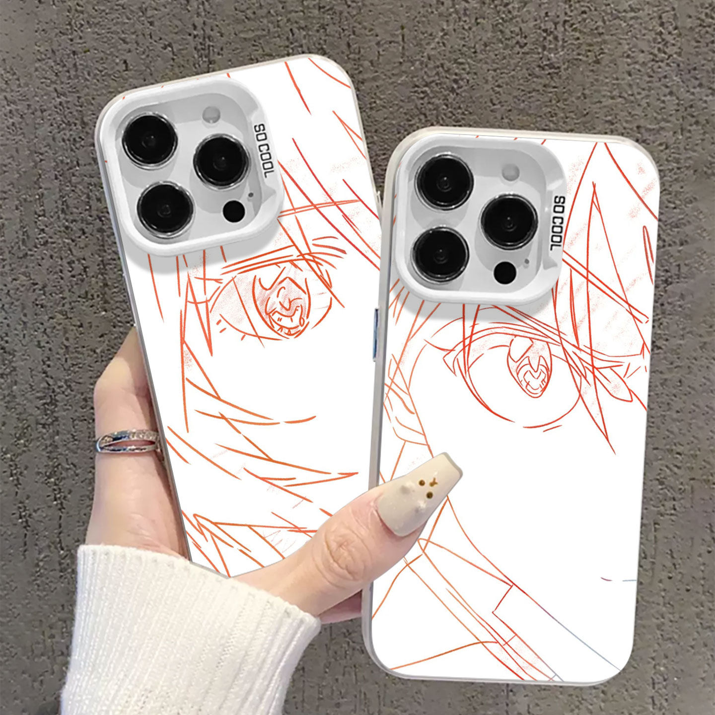 适用小米红米系列手机壳线稿EVA