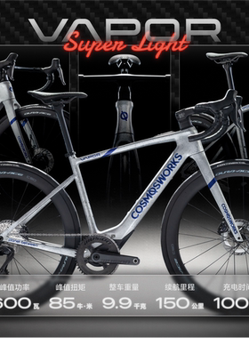 VAPOR SL碳纤维宇宙ebike弯把电助力自行车中置电机碳架公路车
