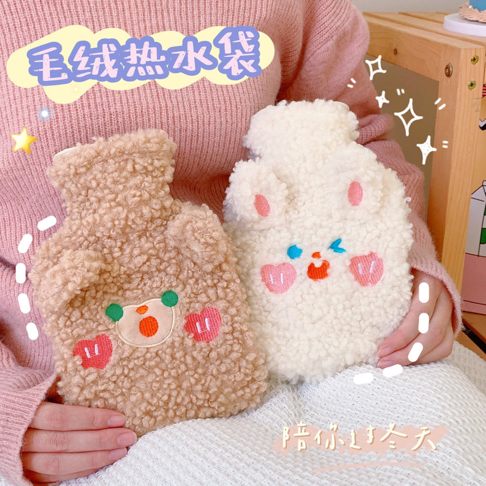 热水袋敷肚子热敷卡通可爱袋暖肚子注水大号姨妈暖水灌水式暖手袋