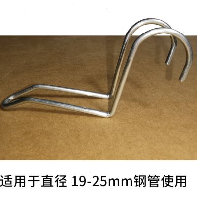 。简易实木钢管布衣柜挂衣杆定制树脂衣橱柜内圆棍横杆金属挂钩