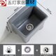拖把池家用阳台洗拖布盆彩色黑色灰色高脚大号墩布盆水槽定制