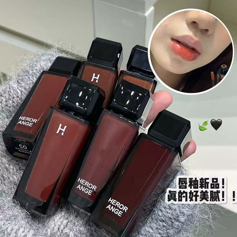 狠狠get到奶茶冻的魅力!水光滋润镜面保湿成膜玻璃唇釉素颜显白女