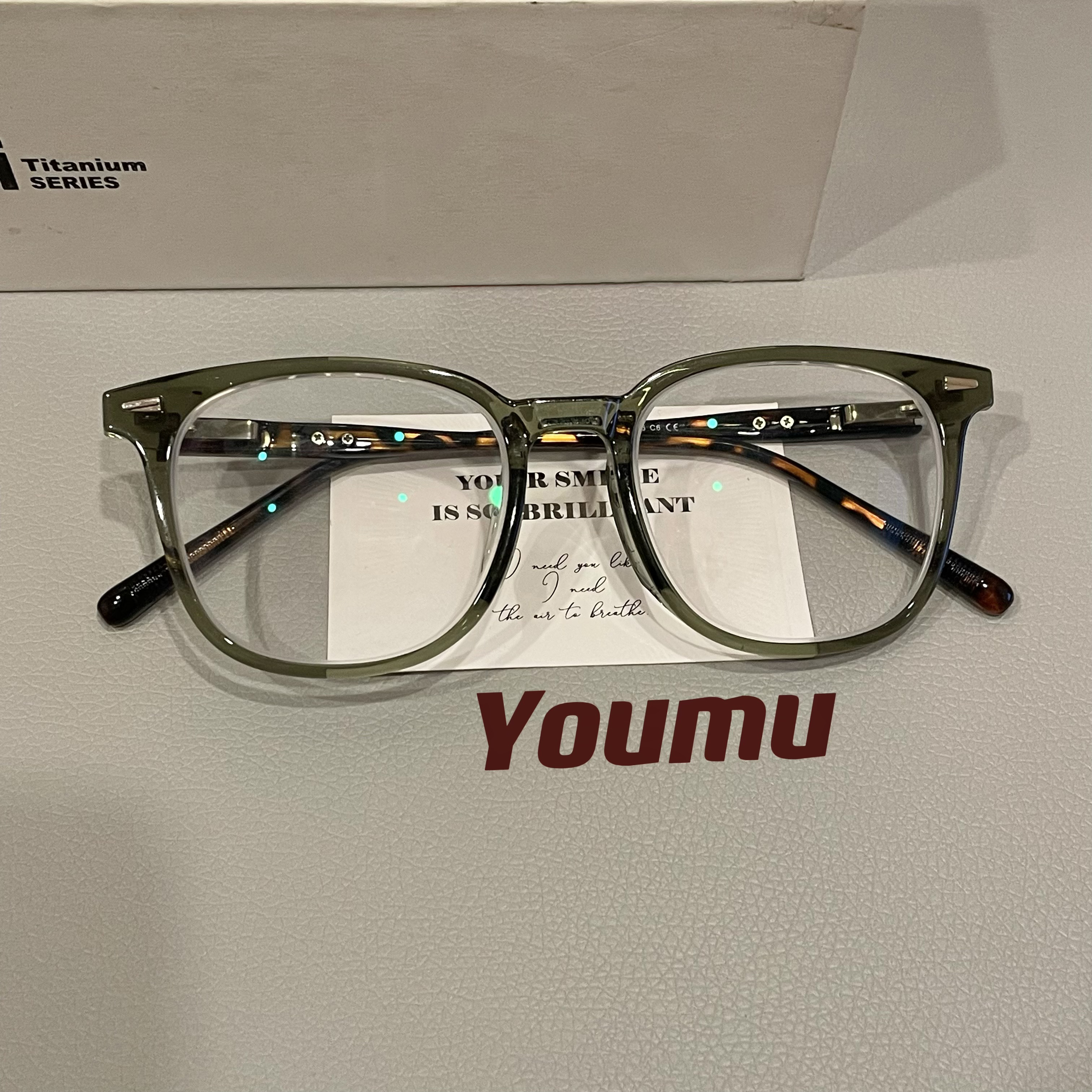 小红书同款素颜眼镜框显白超轻