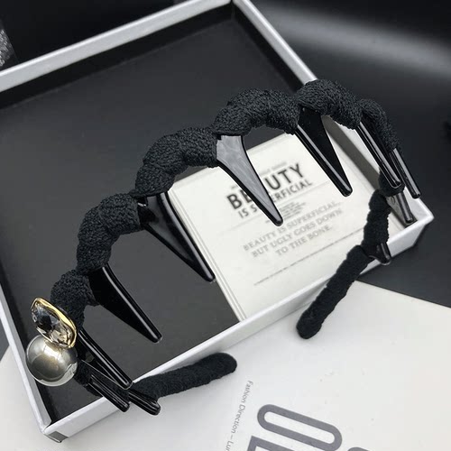 临嫣发箍布艺原创设计窄边发饰