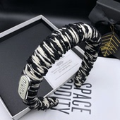 气质褶皱发卡发箍女2023秋冬新款 高颅顶外戴头饰宽边压发洗脸头箍