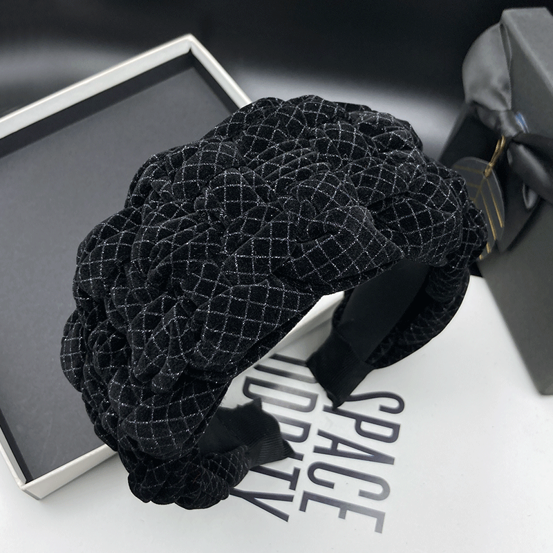 超宽边高颅顶发卡发箍女2023网红新款时尚洋气头饰压发洗脸头箍