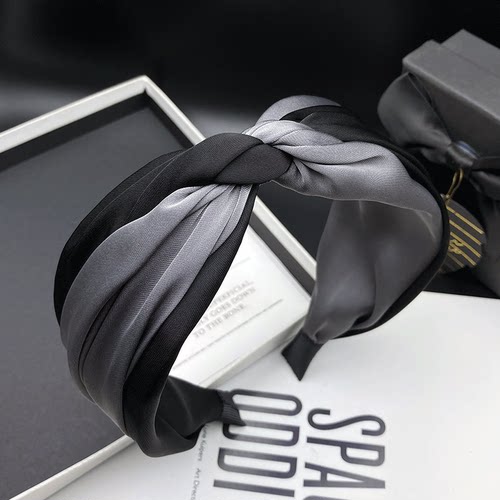 临嫣发箍布艺原创宽边阿是