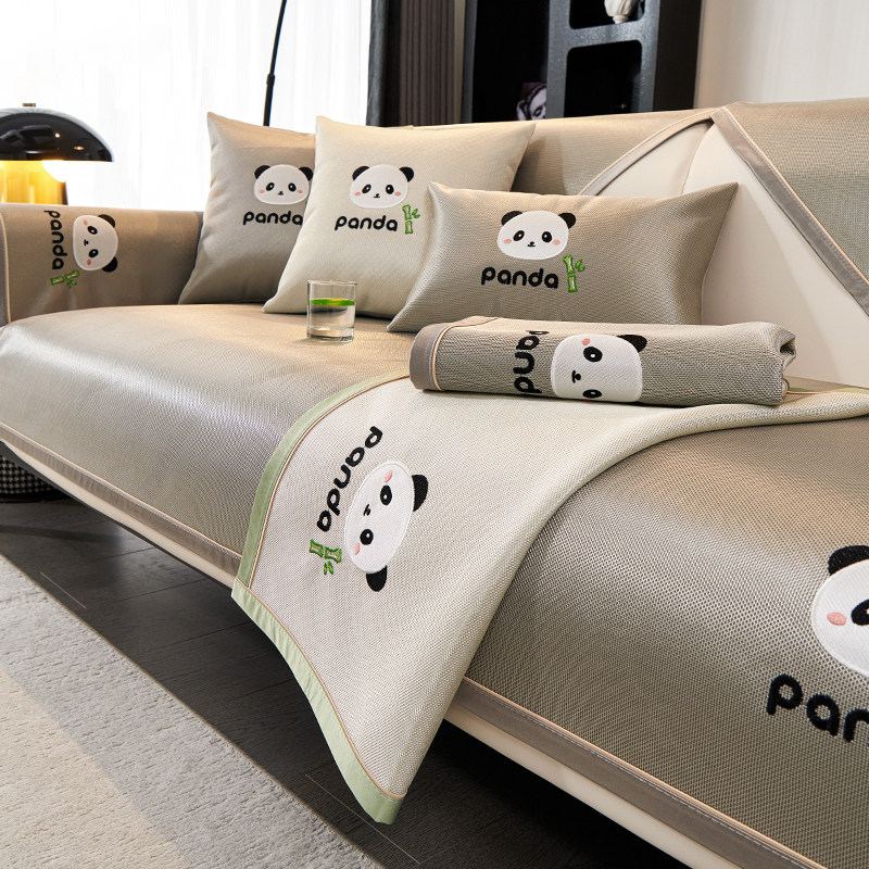 冰丝沙发垫夏季凉席坐垫子小清新防滑沙发套罩靠保护壳布巾夏天凉,居家布艺,沙发垫,淘宝优惠券,粉丝福利购,淘宝优惠卷