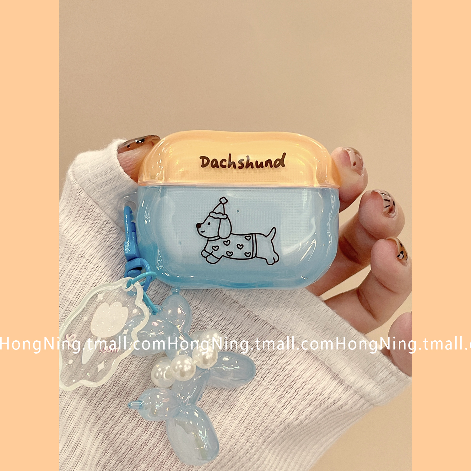 日韩风耳机壳保护壳全包防摔