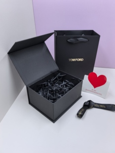 汤姆福特TOM FORD口红盒子TF80礼品袋TF16 纸袋包装 香水盒手提袋