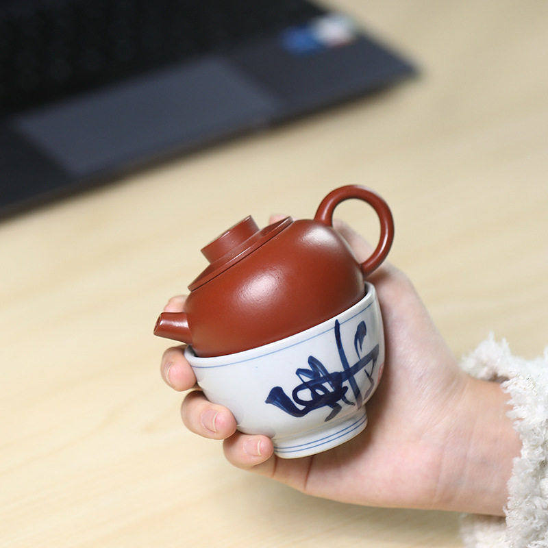 宜兴紫砂壶一壶一杯工位茶具套装功夫泡茶壶100ml一人饮礼品礼盒,餐饮具,整套茶具,淘宝优惠券,粉丝福利购,淘宝优惠卷