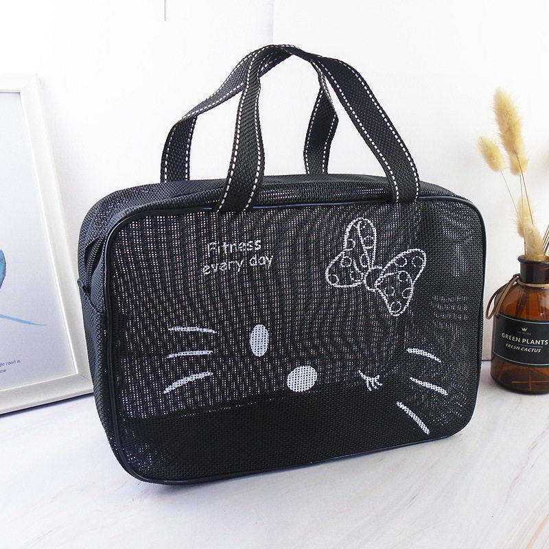 编织网眼洗漱包浴兜包女士洗澡包可爱浴筐手提洗澡篮折叠洗浴包,家庭/个人清洁工具,洗漱包,淘宝优惠券,粉丝福利购,淘宝优惠卷