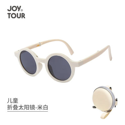 佳途（JOYTOUR)可折叠墨镜偏光新款时尚防晒太阳镜超轻便携大脸显