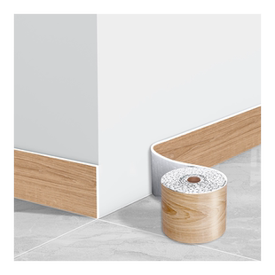 踢脚线自粘地脚线pvc塑料遮丑装饰自己安装墙贴防水防潮墙贴角线