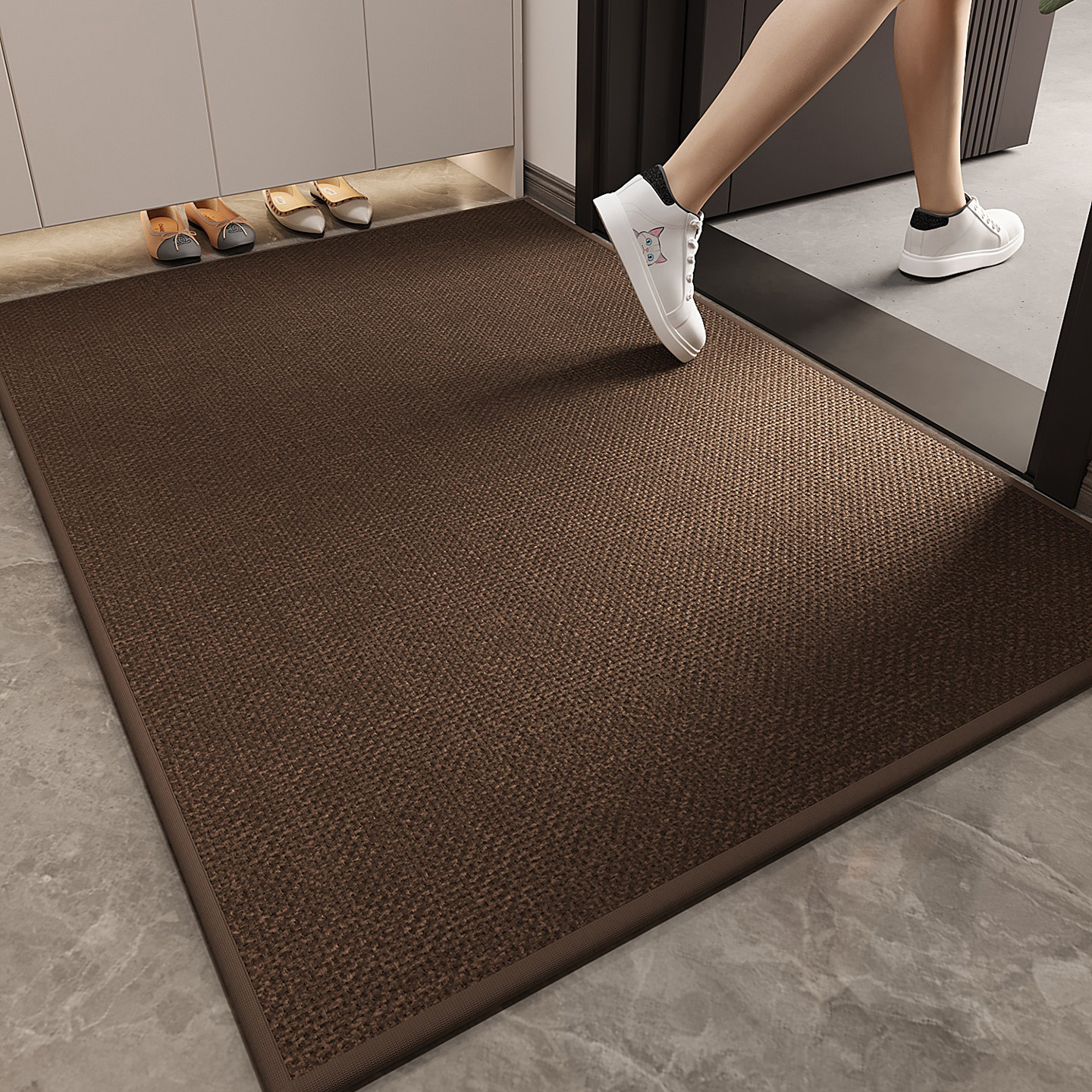 入户门地垫高端玄关进门防滑脚垫耐脏除尘免洗地毯可裁剪门垫定制,居家布艺,入户地垫,淘宝优惠券,粉丝福利购,淘宝优惠卷