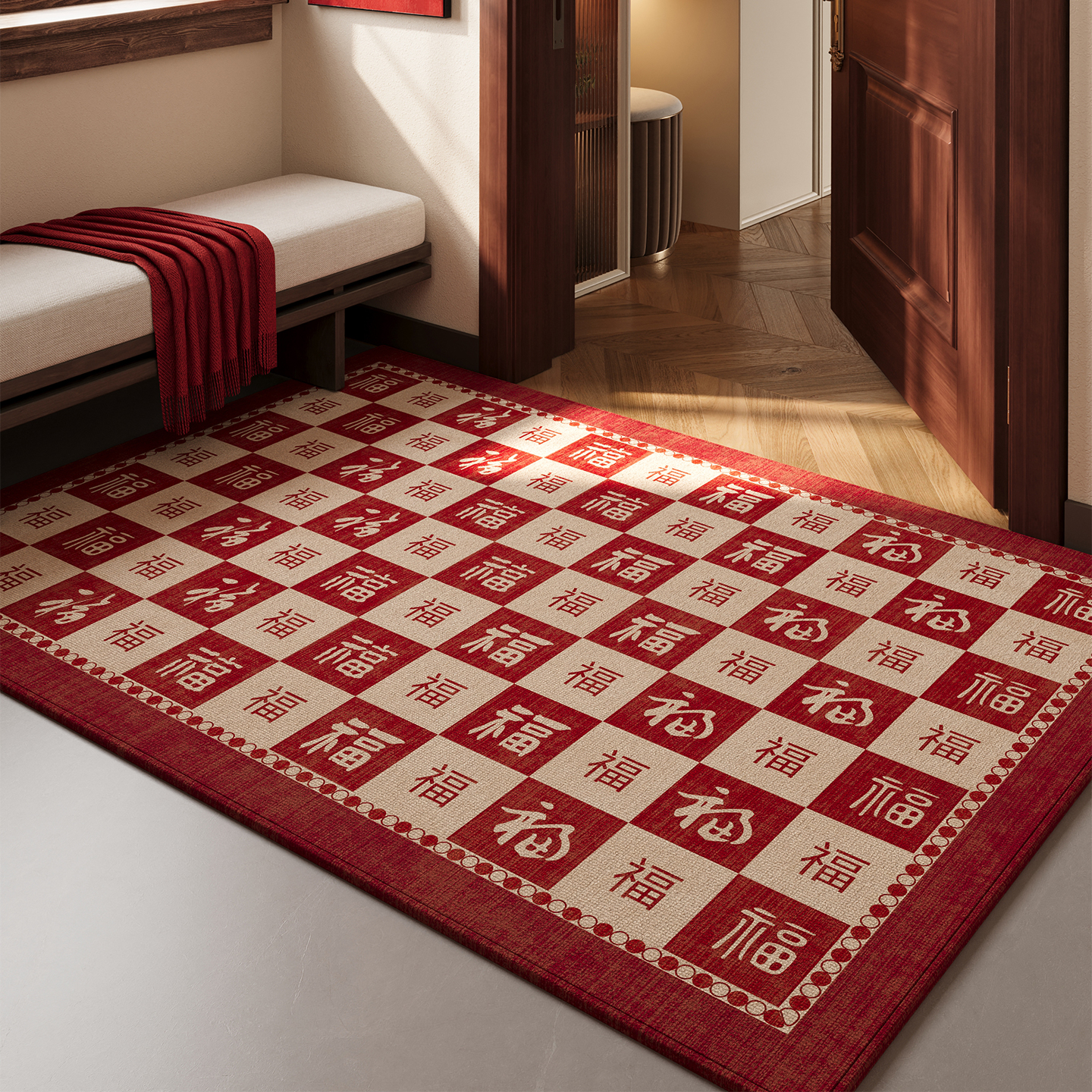 2025新款入户门地垫防滑除尘脚垫