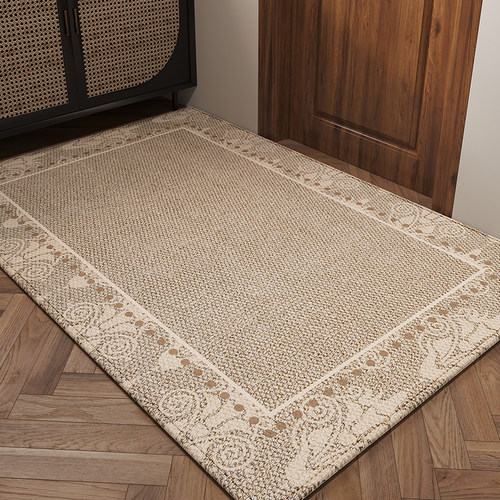 玄关大门口耐脏地毯除尘防滑门毯