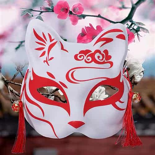狐狸面具女全脸古风儿童卡通抖音网红日式万圣a节成人帅气男孩面使用感如何?