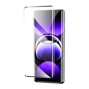 适用oppofindx7钢化膜高清曲面防摔保护Find X7Ultra手机膜抗蓝光全屏覆盖无白边防指纹OPPO水凝膜新款全包边