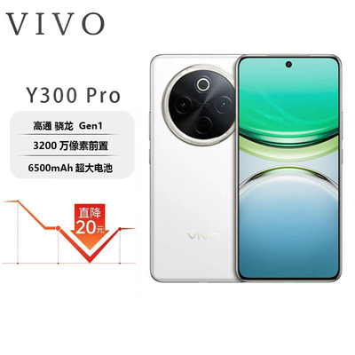 vivoY300Pro微四曲屏AI拍照手机
