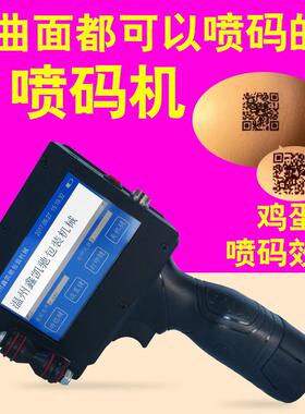 650A型手持式喷码机小型智能打生产日期墨盒二维码打码机器