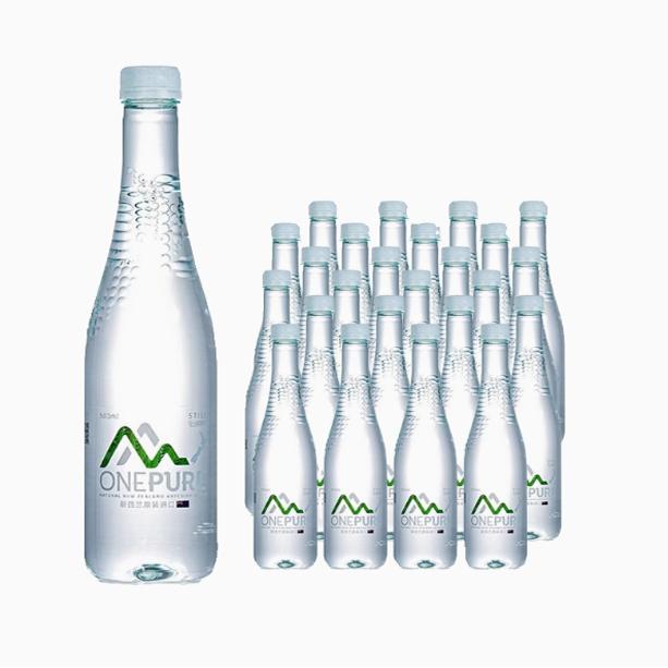 新西蘭ONEPURE億純天然礦泉水弱堿性水高端水兒童水500ml*24瓶裝