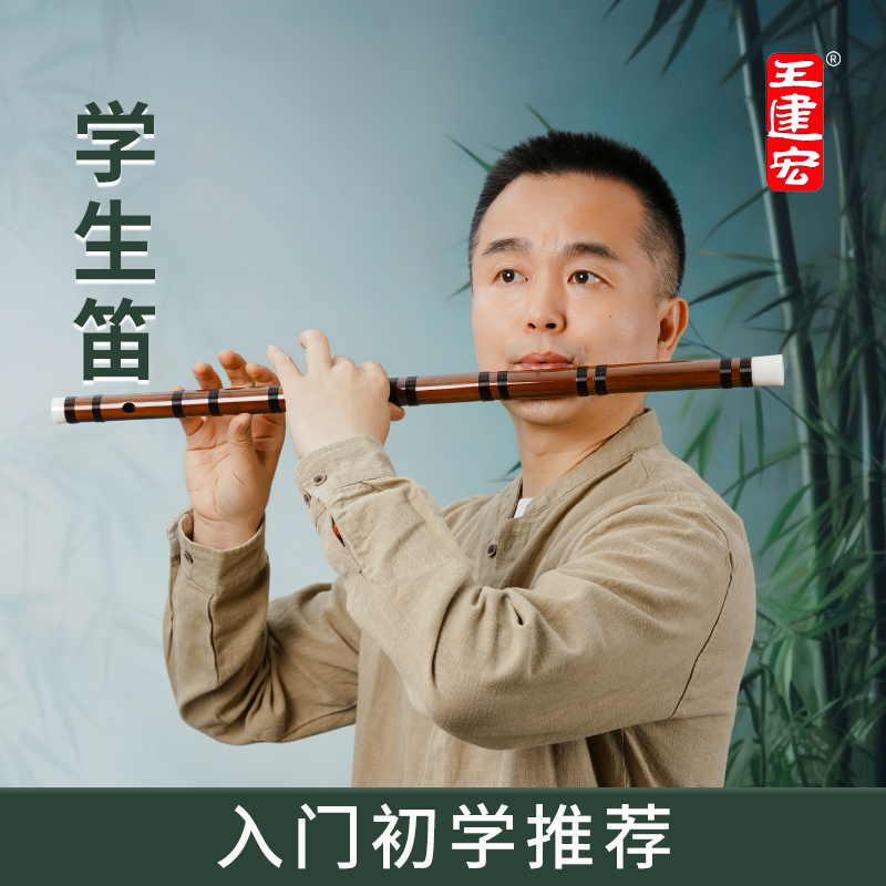 王建宏学生笛乐器初学者入门竹笛