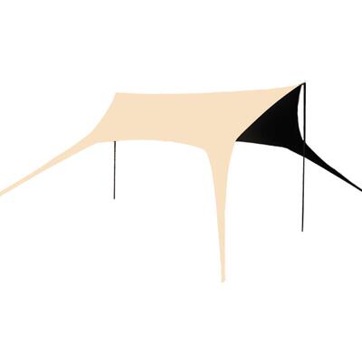 燕尾天幕加厚黑胶防晒帐篷户外遮阳棚防风雨露营装备野营野餐天幕