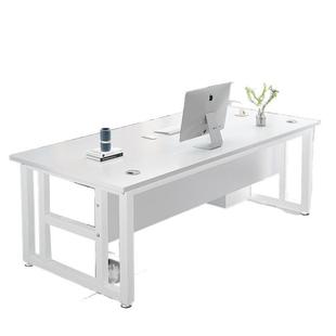 老板大班台办公桌子单人简易电脑桌简约现代主办公室办公桌椅组合